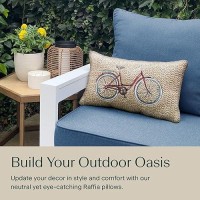 Honeycomb Outdoor Lumbar Toss Pillow Set  12