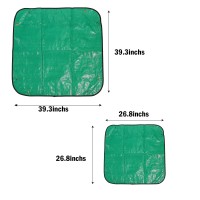 2Pcs393 268 Plant Waterproof Repotting Square Mats Foldable Garden Transplanting Work Cloth Mat Portable Gardening Mat I