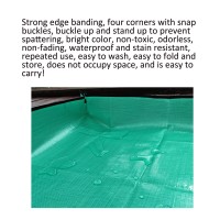 2Pcs393 268 Plant Waterproof Repotting Square Mats Foldable Garden Transplanting Work Cloth Mat Portable Gardening Mat I