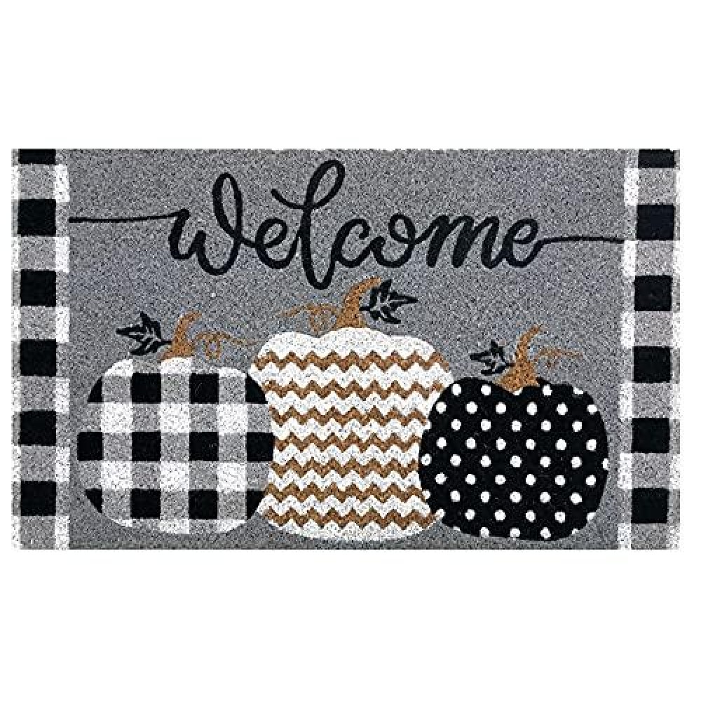 Briarwood Lane Welcome Autumn And Embrace The Season With Cozy Coco Coir Doormats Thick Coco Fiber Perfect For Greeting Guests