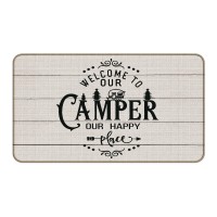 Mqizi Welcome Rv Door Mat 30X17 Camper Door Mat Camper Rugs For Inside Rv Decorations For Inside Camper Camper Mat Rv