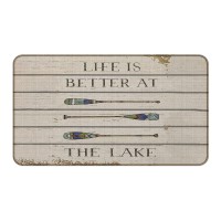 Mqizi Lake House Door Mat Lake House Gifts 30X17 Indoor Doormats Lake Decor Lakehouse Decor For The Home Lake Life Decor