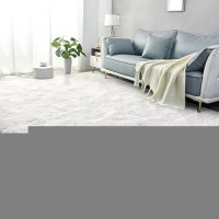 Lascpt Super Soft Shag Area Rug For Living Room 3X5 Ft White Rug For Girls Bedroom Modern Plush Throw Rug For Kids Room Fuzzy