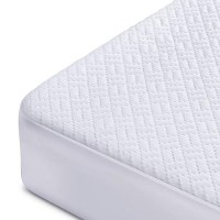 Hanherry 100 Waterproof Mattress Protector Full Size Mattress Cover 3D Air Fabric Cooling Mattress Pad Cover Smooth Soft Breat