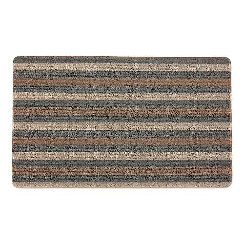 Dii Tufted Mat Collection Indooroutdoor Pvc Foam Cushion Backing 1775X295 Brown Bangal Stripe