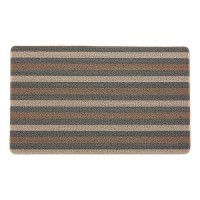 Dii Tufted Mat Collection Indooroutdoor Pvc Foam Cushion Backing 1775X295 Brown Bangal Stripe