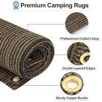 Outdoorlines Plastic Tarp Outdoor Rugs For Patio 5 X 8 Ft Uv And Weather Resistant Patio Carpet Stain Resistant Plastic Rv Ca