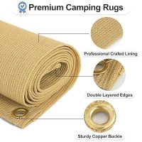 Outdoorlines Plastic Tarp Outdoor Rugs For Patio 9 X 12 Ft Uv And Weather Resistant Patio Carpet Stain Resistant Plastic Rv C