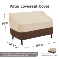 Loriano Patio Furniture Cover Set, 4 Piece Outdoor Furniture Cover Waterproof, 600D Heavy Duty Lawn Patio Set Covers