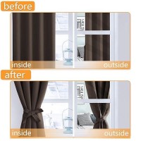 Hiasan Blackout Curtains For Bedroom Thermal Insulated Light Blocking Window Curtains For Living Roomkids Room 2 Drape Pan