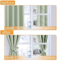 Hiasan Blackout Curtains For Bedroom 52 X 84 Inches Long Thermal Insulated Light Blocking Window Curtains For Living Roomk