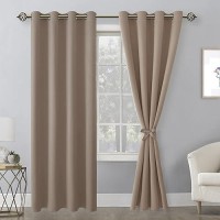 Hiasan Blackout Curtains For Bedroom 52 X 96 Inches Long Thermal Insulated Light Blocking Window Curtains For Living Roomk