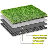 Artificial Grass Synthetic Thick Fake Grass Rug 7 Ft X 66 Ft Freadem Dog Artificial Turf Grass Mat With Drainage For Outdoor L