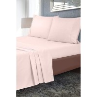 Royale Linens Full Size Flat Sheet Only Brushed 1800 Microfiber Ultra Soft Breathable Wrinkle Stain Resistant Hotel