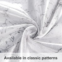 Ntbay 2 Pack Satin Queen Pillowcases For Hair And Skin Luxurious And Silky Marbling Printed Pillow Cases With Envelope Closure