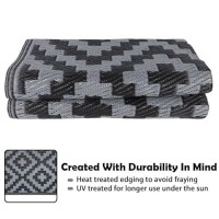 Sand Mine Reversible Mats Plastic Straw Rug Modern Area Rug Large Floor Mat And Rug For Outdoors Rv Patio Backyard Deck