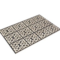 Sand Mine Reversible Mats Plastic Straw Rug Modern Area Rug Large Floor Mat And Rug For Outdoors Rv Patio Backyard Deck