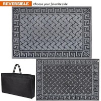 Sand Mine Reversible Mats Plastic Straw Rug Modern Area Rug Large Floor Mat And Rug For Outdoors Rv Patio Backyard Deck