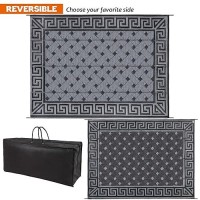 Sand Mine Reversible Mats Plastic Straw Rug Modern Area Rug Large Floor Mat And Rug For Outdoors Rv Patio Backyard Deck