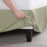 Nestl Green Twin Xl Bed Skirt Twin Xl Size Bed Skirt 14 Inch Drop Brushed Microfiber Bed Skirts Hotel Quality Pleated Bed