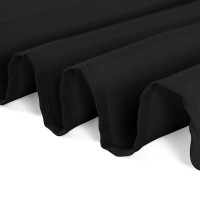 Algaiety 2 Pack Waterproof Round Tablecloth, 70'' Inch Polyester Tablecloths, Wrinkle Resistant Polyester Table Cover For Dining Table, Outdoor, Party And Banquets (Black)