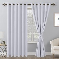 Hiasan Room Darkening Curtains For Bedroom 70 X 84 Inches Thermal Insulated Energy Saving Window Drapes For Living Roomdor