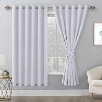 Hiasan Room Darkening Curtains For Bedroom 70 X 63 Inches Thermal Insulated Energy Saving Window Drapes For Living Roomdor