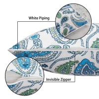 Magpie Fabrics Pack Of 2 Outdoor Lumbar Pillow Case Covers 12