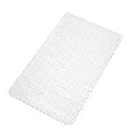 Workonit 30 X 48 Office Desk Chair Floor Mat For Low Pile Carpet, Clear