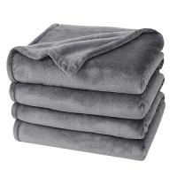 Phf Ultra Soft Fleece Blanket Twin Size No Shed No Pilling Luxury Plush Cozy 300Gsm Lightweight Blanket For Bed Couch Chair