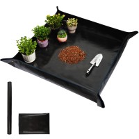 394 X 394 Large Plant Repotting Mat For Indoor Plants Portable And Foldable Gardening Mat Waterproof Transplanting Potti