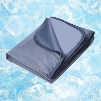 Ailemei Direct Cooling Blanket For Hot Sleepers Double Sided Cold Effect Kingcal Size Lightweight Breathable Summer Bed Blanket