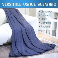 Ailemei Direct Cooling Blanket For Hot Sleepers Double Sided Cold Effect Kingcal Size Lightweight Breathable Summer Bed Blanket