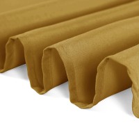 Algaiety 2 Pack Waterproof Rectangle Tablecloth, 60 X 102 Inch Polyester Tablecloths, Wrinkle Resistant Polyester Tablecloth For Dining Table, Outdoor, Party And Banquets (Gold)