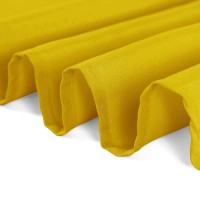 Algaiety 2 Pack Waterproof Round Tablecloth, 90'' Inch Polyester Tablecloths, Wrinkle Resistant Polyester Table Cover For Dining Table, Outdoor, Party And Banquets (Yellow)