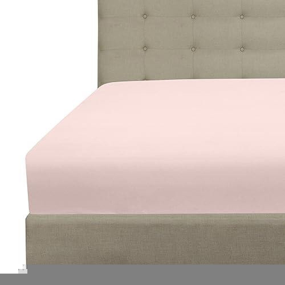 Royale Linens Fitted Sheet Twin Xl Brushed Hotel Quality 1800 Ultrasoft Wrinkle Fade Resistant Bottom Sheet Deep Pocket