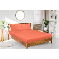 Royale Linens Fitted Sheet California King Hotel Quality 1800 Soft Wrinkle Fade Resistant Bottom Sheet Deep Pocket Stre