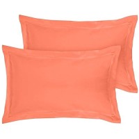 Royale Linens Pillow Shams 2 Pack Euro Size 26X26 Brushed 1800 Microfiber Bed Pillow Shams Wrinkle Fade Resistant Super S