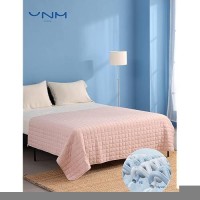 Ynm Exclusive Cooling Weighted Blanket Nylonpe Fabric Smallest Compartments With Glass Beads Bed Blanket For One Person Of 1