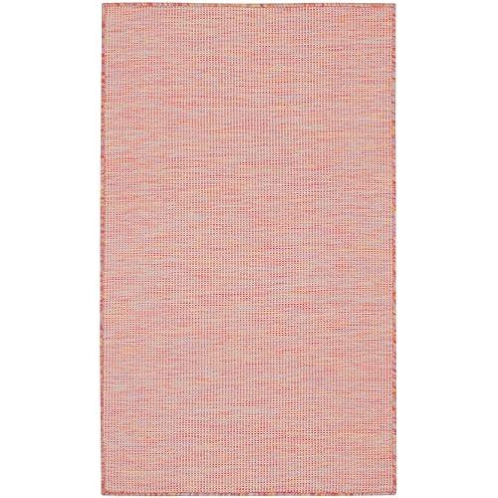 Nourison Positano Indoor/Outdoor Rainbow 3' X 5' Area Rug  Easy Cleaning  Non Shedding  Bed Room  Living Room  Dining Room  Backyard  Deck  Patio (3X5)