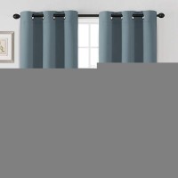 Hversailtex Blackout Curtains For Bedroom Thermal Insulated Room Darkening Living Room Curtains 72 Inch Long Grommet Privacy Pr