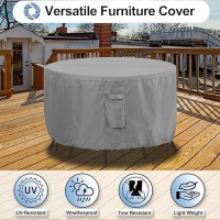 Outdoorlines Outdoor Waterproof Patio Table Furniture Set Covers Round Couch Sectional Cover Outside Weatherproof Patio Furnit