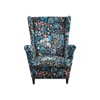 Eco-Ancheng Wingback Chair Slipcover 2 Piece Wingback Chair Cover Spandex Wing Chair Slipcovers Wingback Armchair Covers With Elastic Bottom For Living Room Wingback Chair