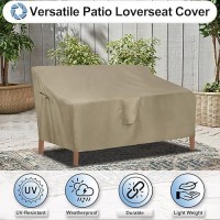 Outdoorlines Outdoor Waterproof Patio Loveseat Couch Cover Uv Resistant Patio Sofa Furniture Covers Weatherproof Heavy Duty Gl