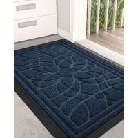 Dexi Front Door Mat Welcome Mat Heavy Duty Non Slip Low Profile Outside Doormat For Entryway Patio Garage High Traffic Areas