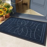 Dexi Front Door Mat Welcome Mat Heavy Duty Durable Low Profile Outside Doormat For Entryway Patio Garage High Traffic Areas