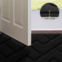 Hicorfe Indoor Doormat Front Back Door Mat Rubber Backing Non Slip Door Mats 47X71 Absorbent Resist Dirt Entrance Doormat In