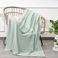 Phf 100% Cotton Muslin Throw Blanket 50