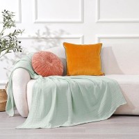 Phf 100% Cotton Muslin Throw Blanket 50