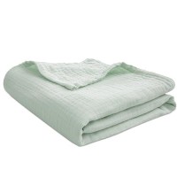 Phf 100% Cotton Muslin Throw Blanket 50